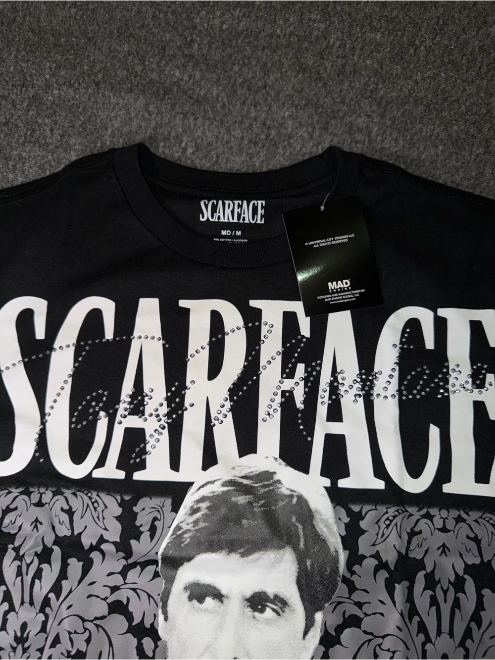 Scarface Black Short Sleeve Graphic Tee